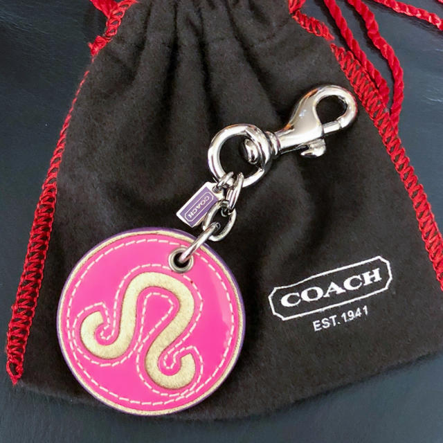 COACH(コーチ)のコーチ  coach キーリング キーホルダー レザー しし座 レディースのファッション小物(キーホルダー)の商品写真