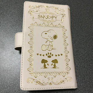 スヌーピー(SNOOPY)のスヌーピー スマホカバー 手帳型(モバイルケース/カバー)