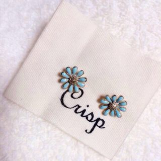 クリスプ(Crisp)のCrisp フラワーモチーフ ピアス(ピアス)