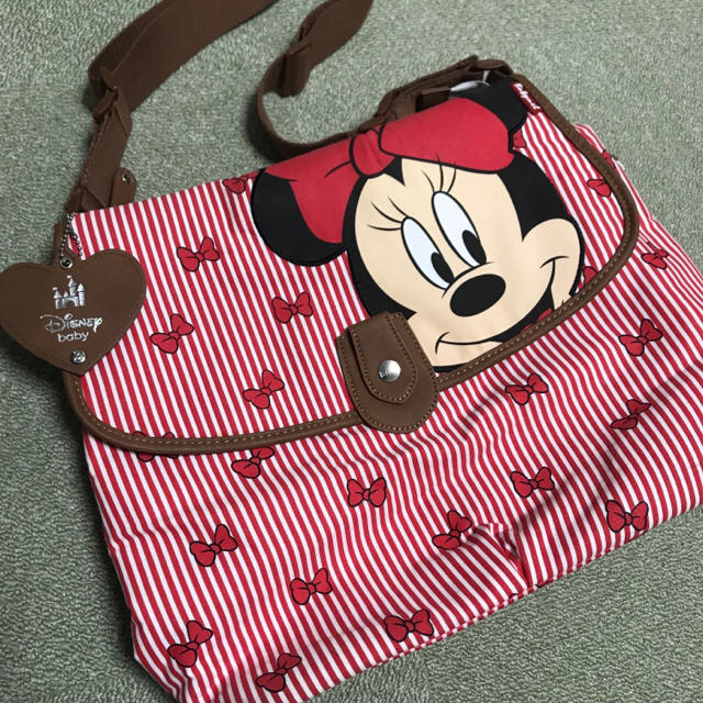 Disney(ディズニー)のポコちゃん様★美品★ベイビーメル マザーズバッグ ミニー キッズ/ベビー/マタニティのマタニティ(マザーズバッグ)の商品写真