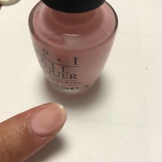 オーピーアイ(OPI)の残り9割以上！OPI NAIL LACQUER ナチュラル ピンク(マニキュア)