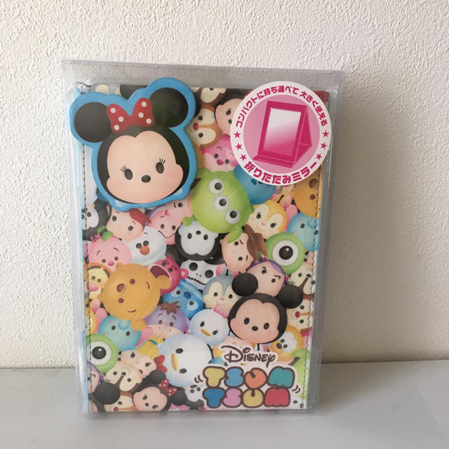 Disney(ディズニー)の新品★ツムツム折りたたみミラー レディースのファッション小物(ミラー)の商品写真