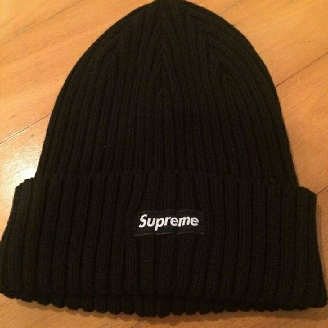 18SS【黒】Supreme Overdyed Ribbed Beanie | フリマアプリ ラクマ