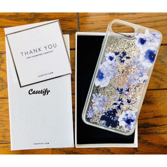 kate spade new york - 【Casetify】グリッターiPhone 8 Plusケースの通販 by Ⓜ️e's shop