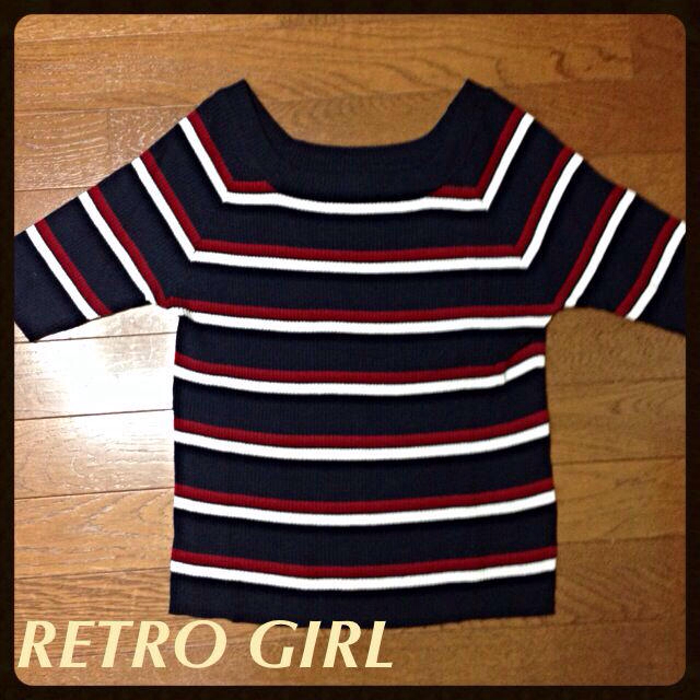 RETRO GIRL(レトロガール)のプレッピーKNIT♪ レディースのトップス(ニット/セーター)の商品写真