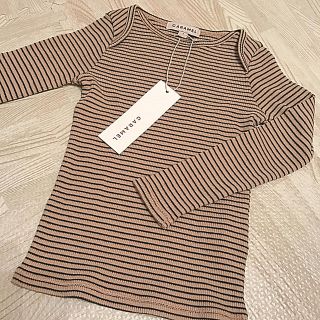 キャラメルベビー&チャイルド(Caramel baby&child )のキャラメル 17AW Bamburgh リブトップ 2y 新品(シャツ/カットソー)