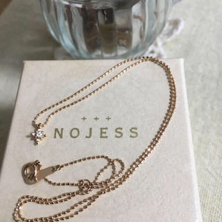 ノジェス(NOJESS)のノジェス 10kダイヤネックレス(ネックレス)