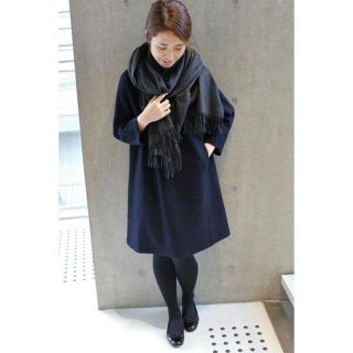 イエナ(IENA)の【2015AW】シードステッチメルトン Aラインワンピース(ひざ丈ワンピース)