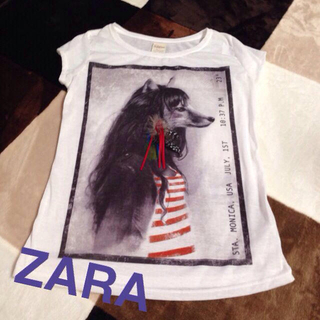 ザラ(ZARA)のZARA♡個性派Tシャツ(Tシャツ(半袖/袖なし))