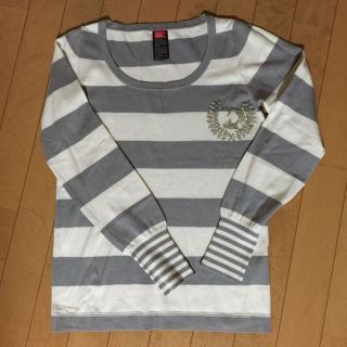 ダブルスタンダードクロージング(DOUBLE STANDARD CLOTHING)の美品‼︎ ダブスタ ボーダーニット(ニット/セーター)