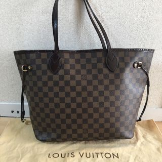 ルイヴィトン(LOUIS VUITTON)の美品 ルイヴィトン ダミエ ネヴァーフル MM(トートバッグ)