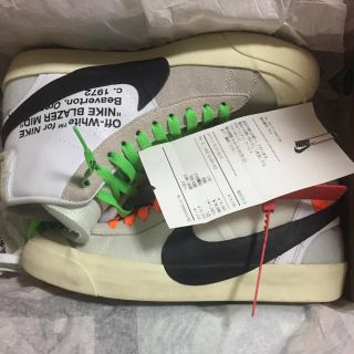 オフホワイト(OFF-WHITE)の専用 nike offwhite the10 BLAZER ブレザー(スニーカー)