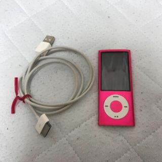 アップル(Apple)のiPod nano ピンク(ポータブルプレーヤー)