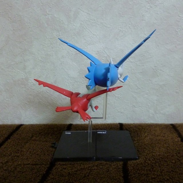 ☆立体ポケモン図鑑 1/30スケール ラティオス・ラティアス ☆立体ポケモン図鑑 1/30スケール ラティオス・ラティアス