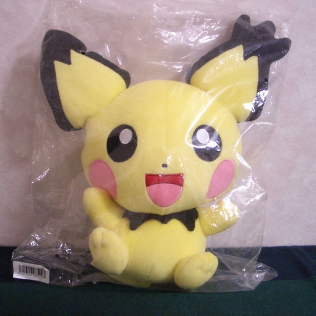 ☆ポケモンわくわくゲットくじ2009 ギザみみピチュウぬいぐるみ ☆ポケモンわくわくゲットくじ2009 ギザみみピチュウぬいぐるみ