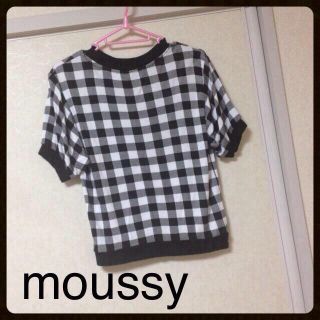 マウジー(moussy)の土日限定値下♡moussy今期ギンガムT(Tシャツ(半袖/袖なし))