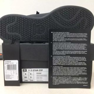 Y-3 - 新品 24cm Y-3 アディダス スタンスミス ジップ adidas ブラック