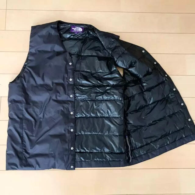 THE NORTH FACE(ザノースフェイス)のザ ノースフェイス☆ダウンベスト☆ネイビー☆モンクレール、ナイキ好きにも メンズのジャケット/アウター(ダウンベスト)の商品写真