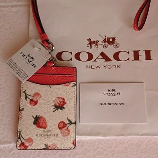 コーチ(COACH)の激安❤️2018春夏新作❤️新品 COACH パス,カードケース(名刺入れ/定期入れ)