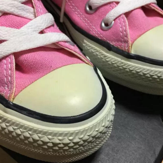 CONVERSE(コンバース)の美品❣️コンバース 廃盤ピンク 23.5㎝ レディースの靴/シューズ(スニーカー)の商品写真