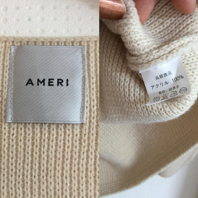 Ameri VINTAGE(アメリヴィンテージ)のAmeri vintage Vネックニット レディースのトップス(ニット/セーター)の商品写真