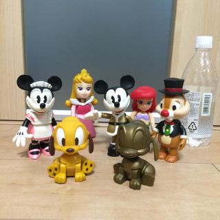 ディズニー(Disney)のこうじ様専用☆値下げ☆ディズニー☆フィギュア☆7体セット(キャラクターグッズ)