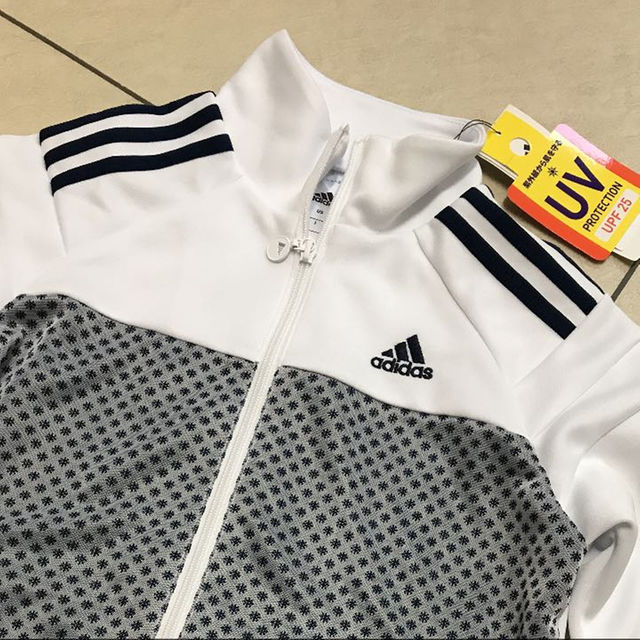 adidas(アディダス)のアディダス adidas トップス キッズ/ベビー/マタニティのキッズ服女の子用(90cm~)(ジャケット/上着)の商品写真