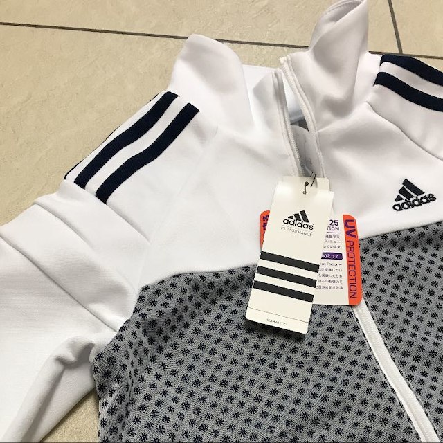 adidas(アディダス)のアディダス adidas トップス キッズ/ベビー/マタニティのキッズ服女の子用(90cm~)(ジャケット/上着)の商品写真