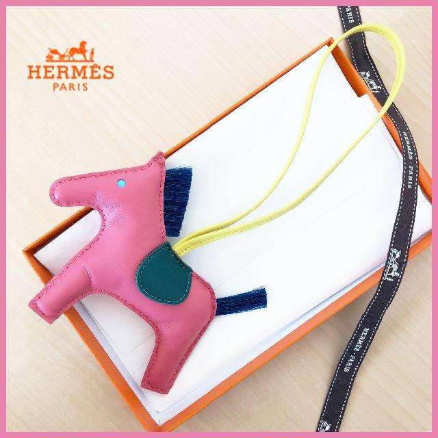 Hermes - エルメス♡Hermès♡本物の馬毛クリノラン希少高級ロデオMM☆ローズアザレの通販 by Get☆彡's shop｜エルメス