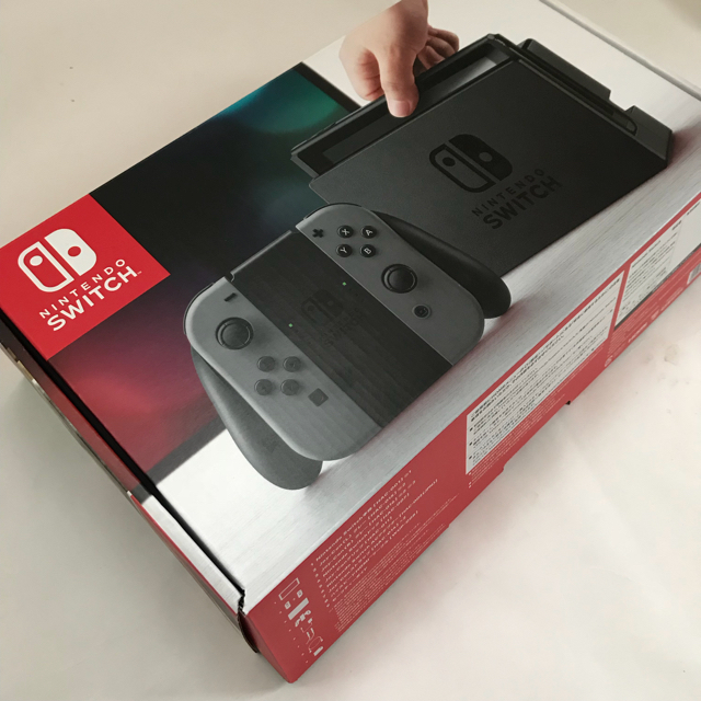 【新型】任天堂Switch グレー　未使用品