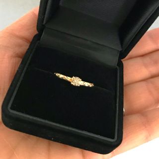 saya様 専用【新品】ブラウンダイヤモンド 0.25ct(リング(指輪))