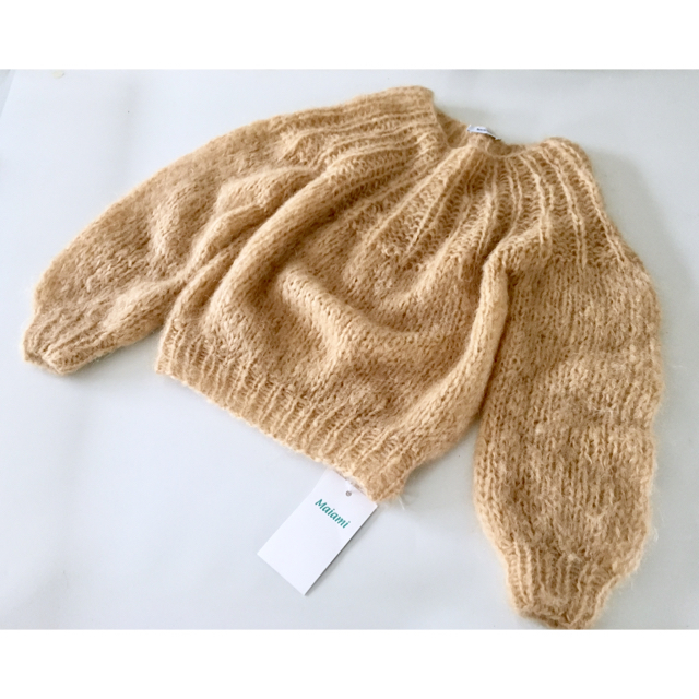 Ron Herman(ロンハーマン)のMaiami マイアミ Mohair Pleated Sweater ニット レディースのトップス(ニット/セーター)の商品写真