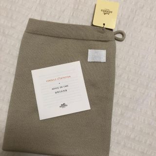 エルメス(Hermes)の✨HERMES✨新品未使用 タグ付き 哺乳類ケース 巾着 ポーチ グレージュ(その他)