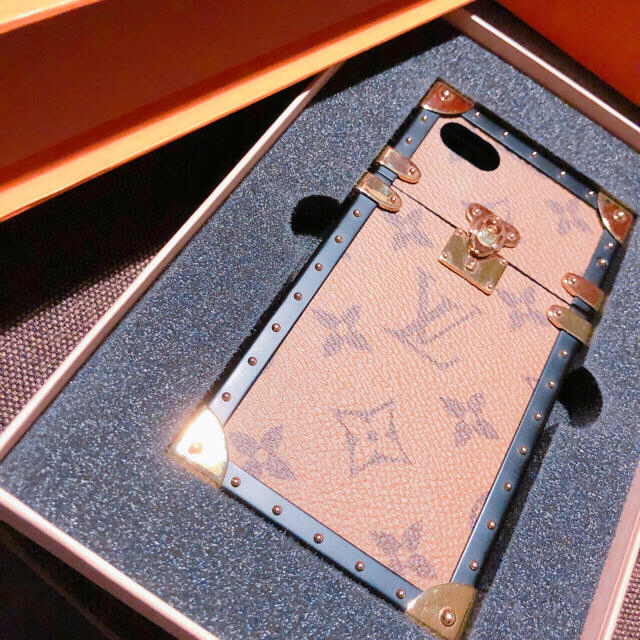 LOUIS VUITTON(ルイヴィトン)の正規品 最終値下げ！ルイヴィトン  アイトランク  iPhone7,8 スマホ/家電/カメラのスマホアクセサリー(iPhoneケース)の商品写真