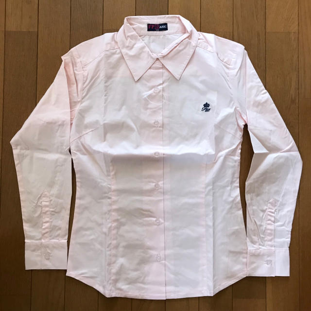 キッズ 150 スクールシャツ ピンクの通販 by アリエル's shop｜ラクマ