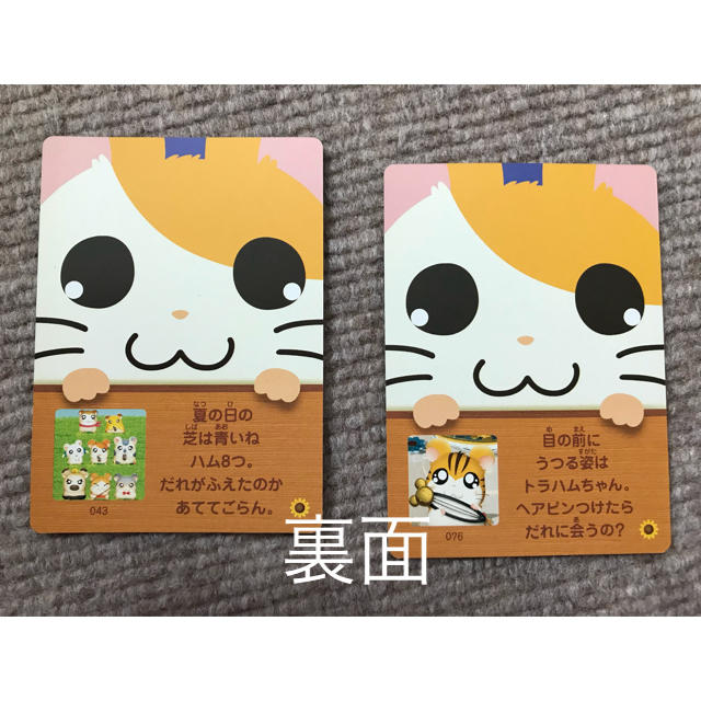 小学館(ショウガクカン)のとっとこハム太郎 カード2枚 エンタメ/ホビーのアニメグッズ(カード)の商品写真