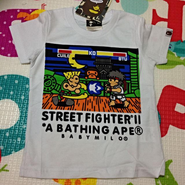 A BATHING APE(アベイシングエイプ)のセールエイプキッズＴシャツ キッズ/ベビー/マタニティのキッズ服男の子用(90cm~)(その他)の商品写真