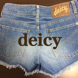 デイシー(deicy)のdeicy💖フリンジデニムショートパンツ(ショートパンツ)