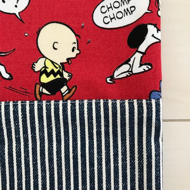 SNOOPY(スヌーピー)のスヌーピー  上靴入れ巾着✾ハンドメイド ハンドメイドのキッズ/ベビー(外出用品)の商品写真