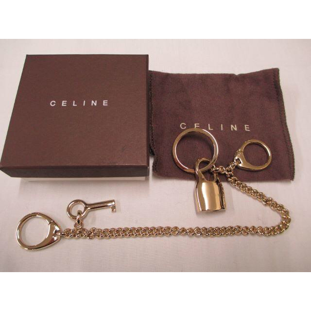 celine - CELINE セリーヌ ゴールドチェーン キーホルダー キーチェーン 本物 新品の通販 by mugler 's shop