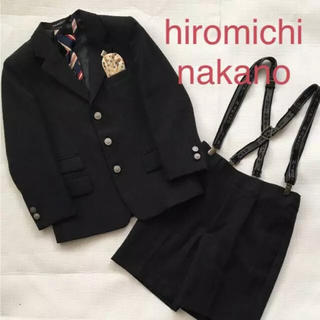 ヒロミチナカノ(HIROMICHI NAKANO)のヒロミチナカノ 卒園式 入学式 スーツ 120 美品(ドレス/フォーマル)