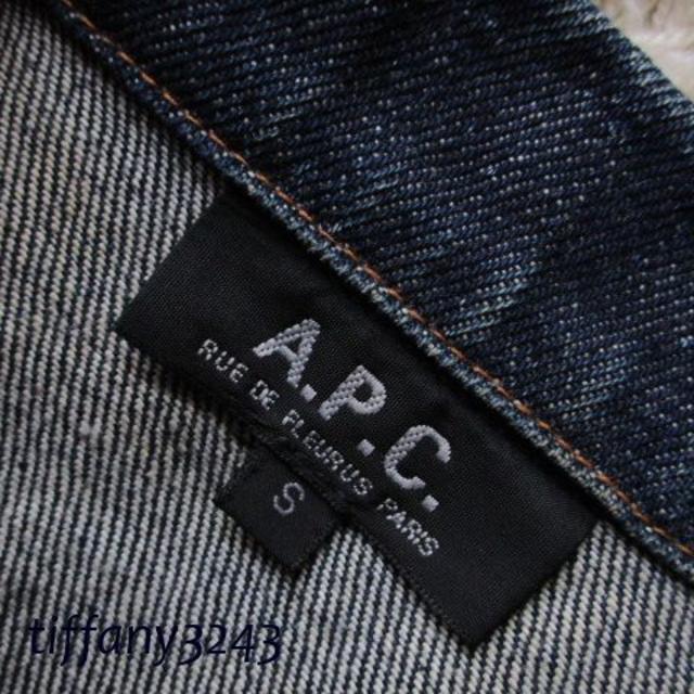 ★A.P.C/アーベーセー★赤耳*インディゴ*2nd*デニムJK*Gジャン