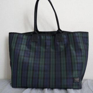 ポーター(PORTER)のノッチ様専用★PORTERチェックトートバッグ★(トートバッグ)