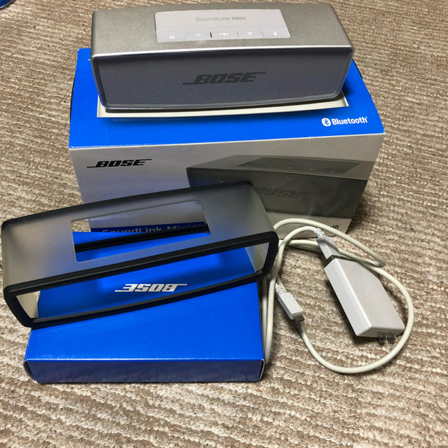 4年保証 BOSE SOUNDLINK mini ll スピーカー シルバー ボーズ