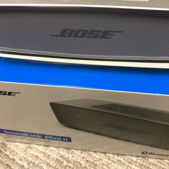 BOSE SOUNDLINK mini ll スピーカー シルバー ボーズ スマホ/家電