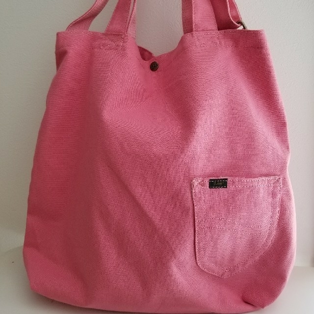 Lee(リー)のLee2WAYビッグトートバッグ(pink) レディースのバッグ(トートバッグ)の商品写真