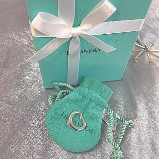 ティファニー(Tiffany & Co.)のTiffany  オープンハート(ネックレス)