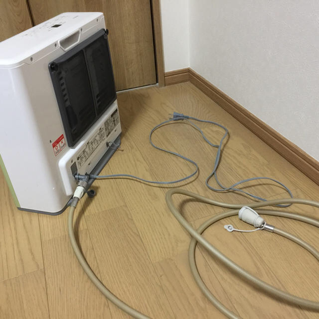 都市ガス ファンヒーター 美品 3mガスコード付き 送料無料 スマホ/家電/カメラの冷暖房/空調(ファンヒーター)の商品写真