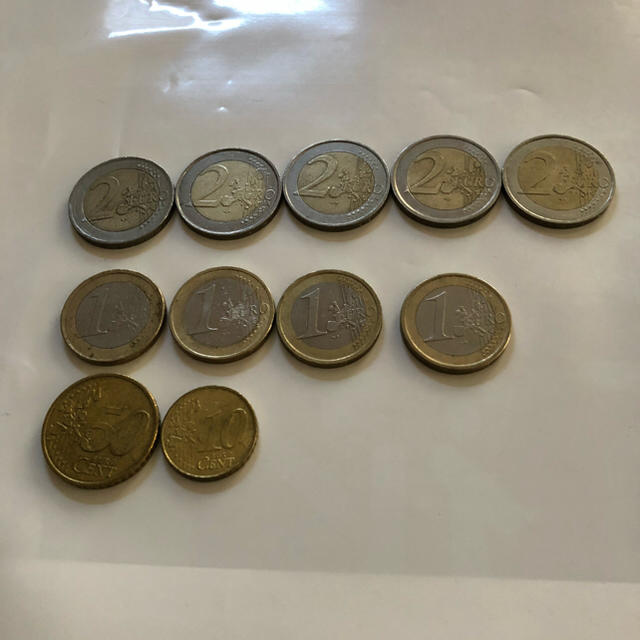 PQ様専用ユーロ コイン 14.6ユーロ 約1900円 エンタメ/ホビーの美術品/アンティーク(貨幣)の商品写真