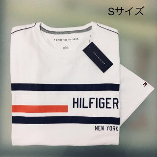 トミーヒルフィガー(TOMMY HILFIGER)のisa-0-様専用★トミーヒルフィガー 【S】大人気のフラッグロゴUネック半袖T(Tシャツ/カットソー(半袖/袖なし))